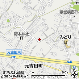 茨城県水戸市元吉田町2562-47周辺の地図