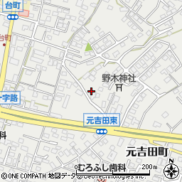 茨城県水戸市元吉田町2250-1周辺の地図