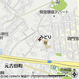 茨城県水戸市元吉田町2651-6周辺の地図