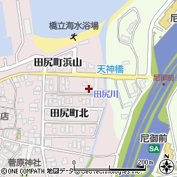 石川県加賀市田尻町北29周辺の地図