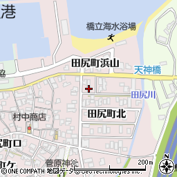 石川県加賀市田尻町北20周辺の地図