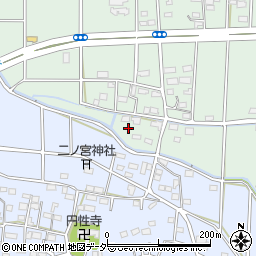 群馬県高崎市上小塙町1176周辺の地図