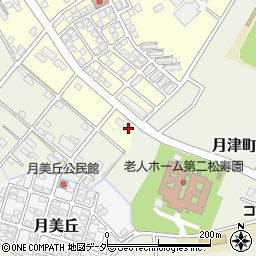 石川県小松市四丁町は40周辺の地図