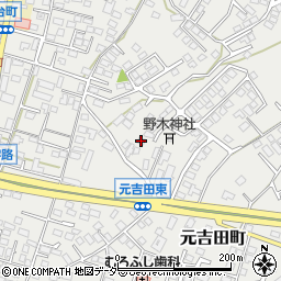 茨城県水戸市元吉田町2562-8周辺の地図