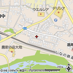 長野県東御市田中590-48周辺の地図