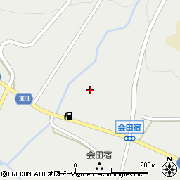 長野県松本市会田518周辺の地図