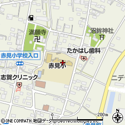 佐野市立赤見小学校周辺の地図