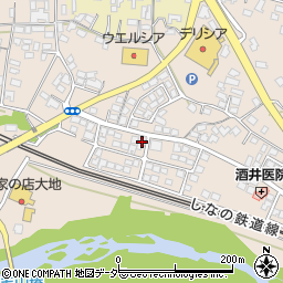 長野県東御市田中590周辺の地図