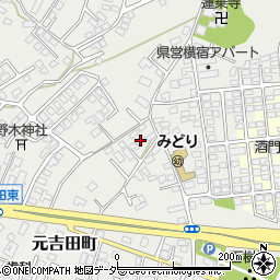 茨城県水戸市元吉田町2652周辺の地図