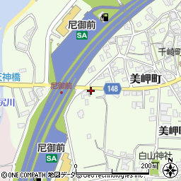 石川県加賀市美岬町い周辺の地図