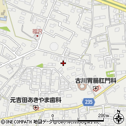 茨城県水戸市元吉田町212-7周辺の地図