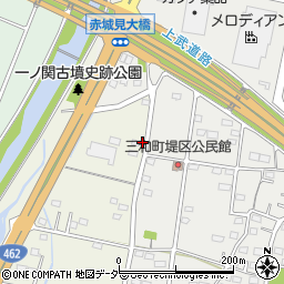 群馬県伊勢崎市本関町1282-1周辺の地図