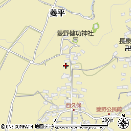 長野県小諸市菱平2032-1周辺の地図