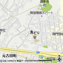 茨城県水戸市元吉田町2670周辺の地図
