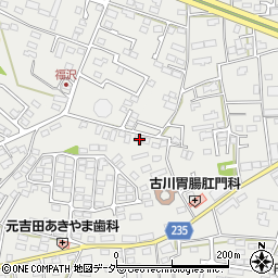 茨城県水戸市元吉田町211-4周辺の地図