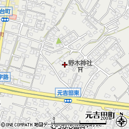 茨城県水戸市元吉田町2250周辺の地図