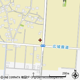 栃木県栃木市大平町土与88周辺の地図