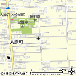 群馬県太田市大原町347-3周辺の地図