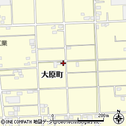 群馬県太田市大原町2547-1周辺の地図