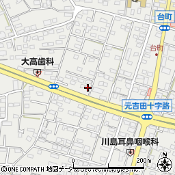 茨城県水戸市元吉田町782-5周辺の地図