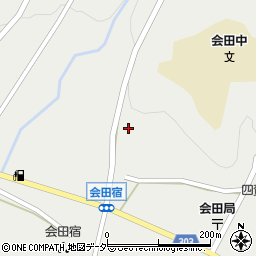 長野県松本市会田609周辺の地図