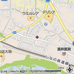 長野県東御市田中590-29周辺の地図
