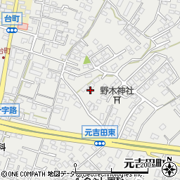 茨城県水戸市元吉田町2250-4周辺の地図