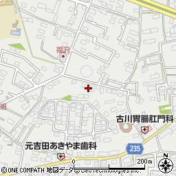 茨城県水戸市元吉田町212-4周辺の地図