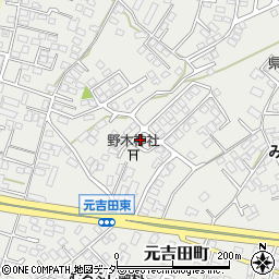 茨城県水戸市元吉田町2562-15周辺の地図