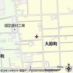 群馬県太田市大原町2513-3周辺の地図