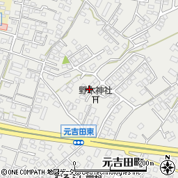 茨城県水戸市元吉田町2562-12周辺の地図