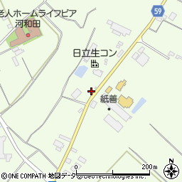 茨城県水戸市河和田町4003周辺の地図