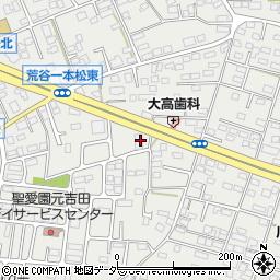 茨城県水戸市元吉田町849-1周辺の地図