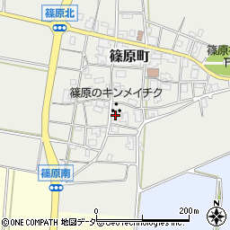 石川県加賀市篠原町リ12周辺の地図