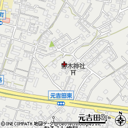 茨城県水戸市元吉田町2566-1周辺の地図