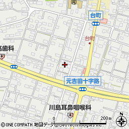 茨城県水戸市元吉田町735-3周辺の地図