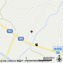 長野県松本市会田489周辺の地図