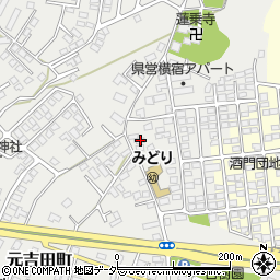 茨城県水戸市元吉田町2672周辺の地図