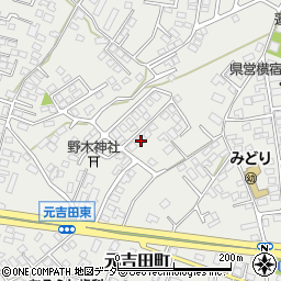 茨城県水戸市元吉田町2562-37周辺の地図