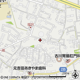 茨城県水戸市元吉田町212-3周辺の地図