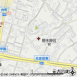 茨城県水戸市元吉田町2251-1周辺の地図