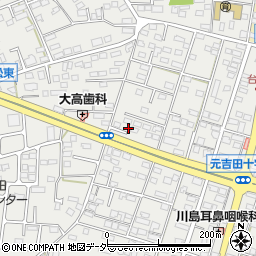 茨城県水戸市元吉田町781-3周辺の地図