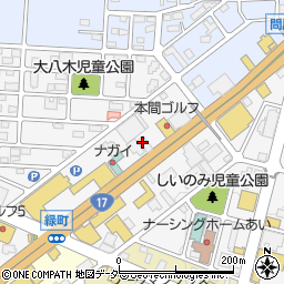 ゴルフパートナー高崎店周辺の地図