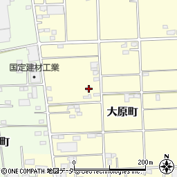 群馬県太田市大原町2513周辺の地図