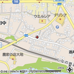 長野県東御市田中590-3周辺の地図