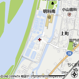 長野県水産試験場周辺の地図