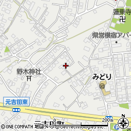 茨城県水戸市元吉田町2665-2周辺の地図