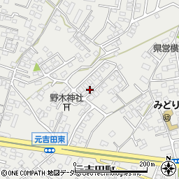 茨城県水戸市元吉田町2562周辺の地図