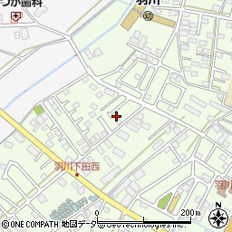 栃木県小山市羽川13周辺の地図