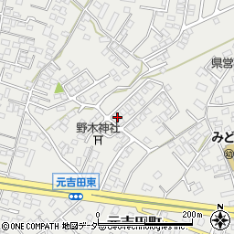 茨城県水戸市元吉田町2562-19周辺の地図